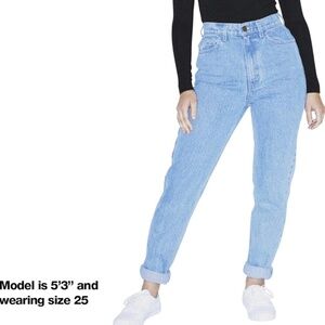 American Apparel - High Waisted Mom Jeans - s29🧸💎